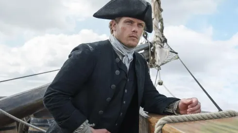 Sam Heughan protagonizando a Jamie Fraser.