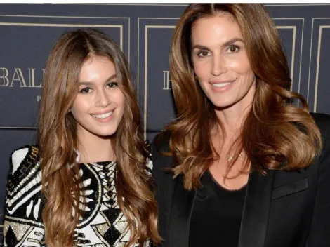 El parecido de Kaia Gerber con su madre Cindy Crawford