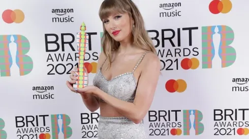 Taylor Swift ganó el Global Icon en los Brits 2021 y rompió un récord