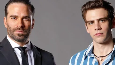 Alejandro Nones y Andrés Baida, los intérpretes de Rodolfo Lazcano.