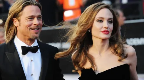 Brad Pitt y Angelina Jolie.