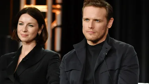 Sam Heughan y Caitriona Balfe.