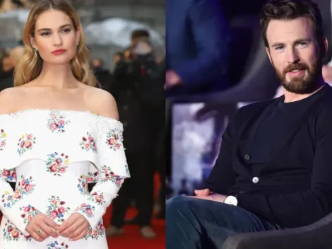 ¿Chris Evans y Lily James fueron pareja?