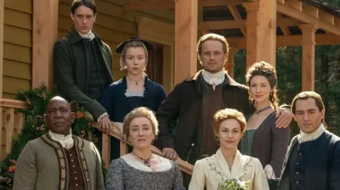 El elenco principal de Outlander.