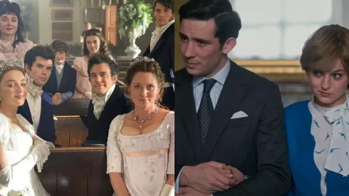 Bridgerton y The Crown.