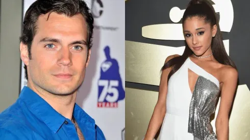 Henry Cavill y Ariana Grande.