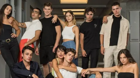 El elenco de Élite.