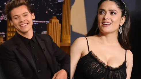 El incómodo momento que Salma Hayek le hizo pasar a Harry Styles.