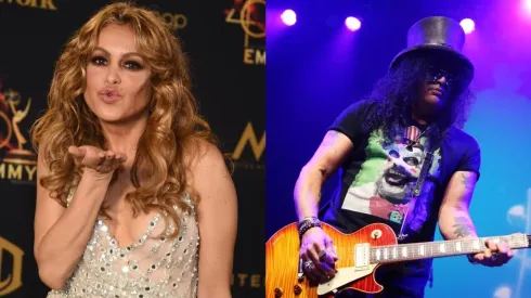 La historia detrás del dúo de Paulina Rubio y Slash (Foto: Getty)