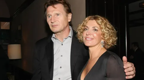 Liam Neeson y su esposa fallecida, Natasha Richardson.