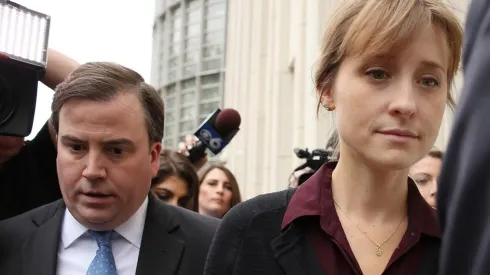 Allison Mack recibió tres años de prisión por tráfico sexual (Foto: Getty)