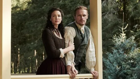 Sam Heughan y Caitriona Balfe