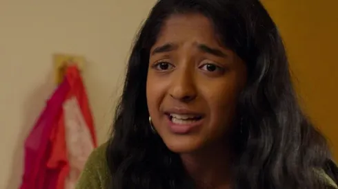 Maitreyi Ramakrishnan en su papel de Devi