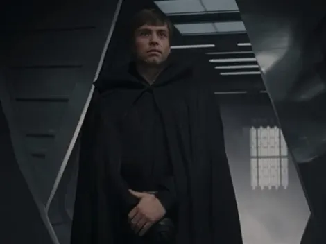 The Mandalorian: Mark Hamill junto a Grogu y R2D2 en el set de la serie