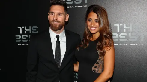 Lionel Messi y Antonella Roccuzzo