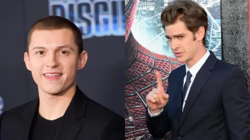 Tom Holland y Andrew Garfield