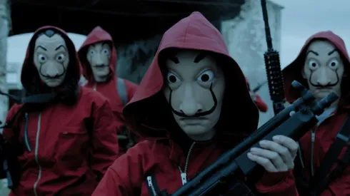 Los protagonistas de La Casa de Papel