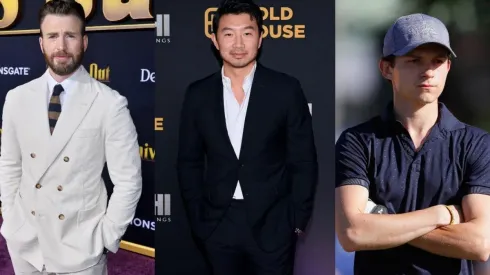 Chris Evans, Simu Liu y Tom Holland