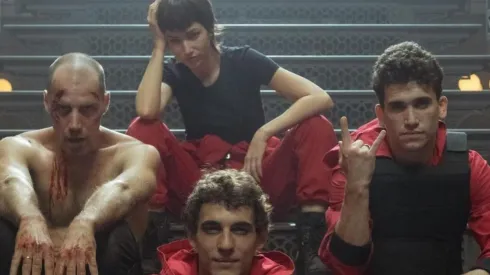 Los protagonistas de La Casa de Papel