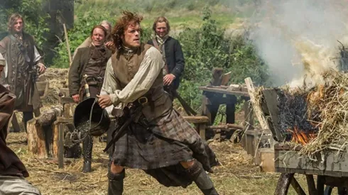Sam Heughan en Outlander