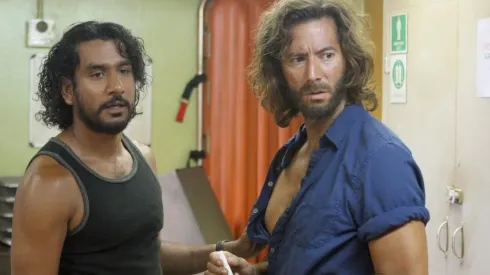 Sayid y Desmond, en la cuarta temporada de Lost.