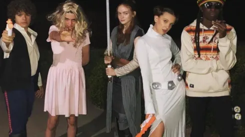 Los protagonistas de Stranger Things.