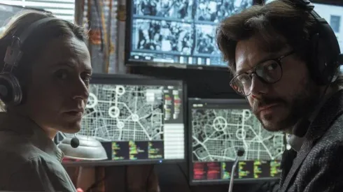 Álvaro Morte e Itziar Ituño