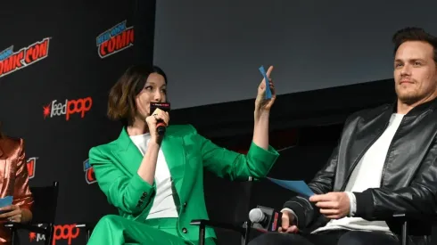 Sam Heughan y Caitriona Balfe
