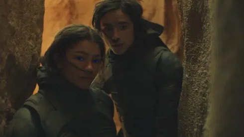 Zendaya y Timothée Chalamet son los protagonistas de Dune.