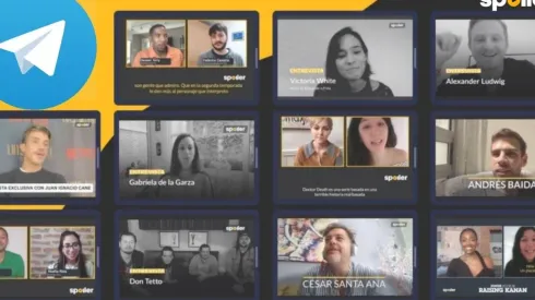 Spoiler tiene canal de Telegram