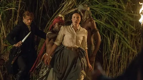 Caitriona Balfe en la piel de Claire Fraser