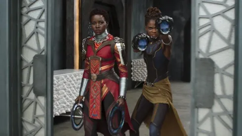 Lupita Nyong'o y Letitia Wright, dos de las figuras de Wakanda Forever.
