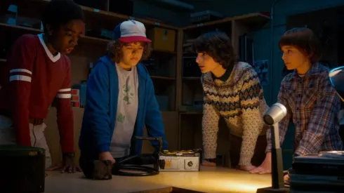 Los protagonistas de Stranger Things