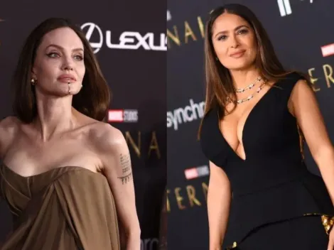 Eternals: Cómo es la relación de Angelina Jolie y Salma Hayek