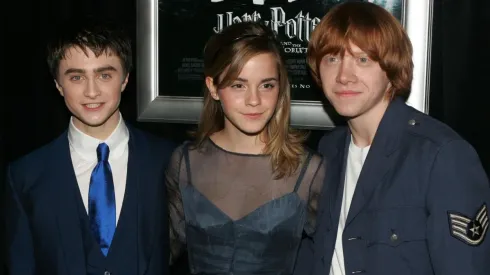 Daniel Radcliffe, Emma Watson y Rupert Grint