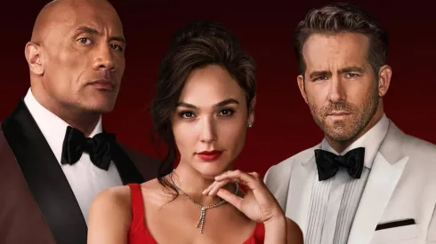 Red Notice, una de las películas más vistas de la última semana.