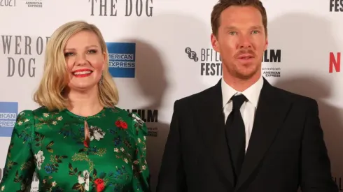 Kirsten Dunst y Benedict Cumberbatch.