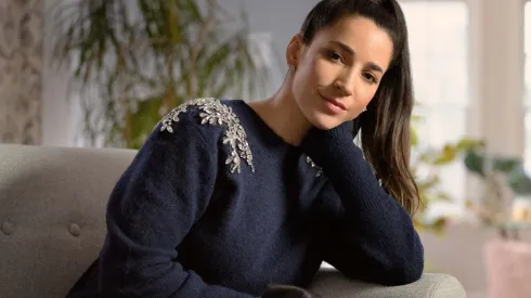 Aly Raisman presenta su documental De la oscuridad a la luz.
