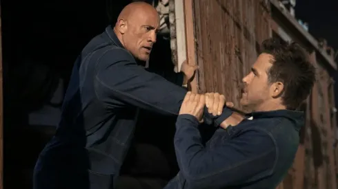 Dwayne Johnson y Ryan Reynolds.