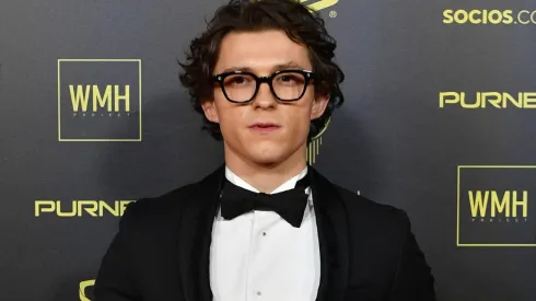 Tom Holland en la entrega del Balón de Oro 2021