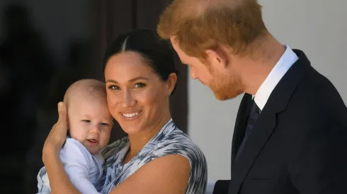 Los duques de Sussex y su hijo, Archie