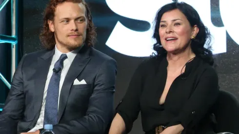 Diana Gabaldón y Sam Heughan