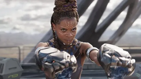 Letitia Wright en Black Panther 1
