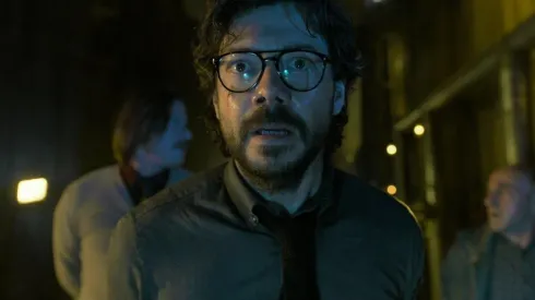 Álvaro Morte interpreta a El Profesor en La Casa de Papel.