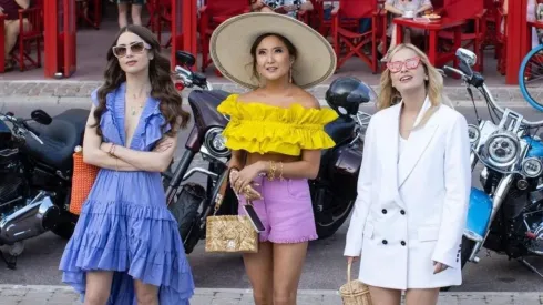 Las 3 protagonistas de Emily in Paris