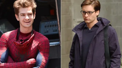Andrew Garfield y Tobey Maguire, juntos en el cine.