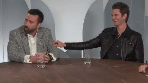 La increíble anécdota de Nicolas Cage que hizo tentar de risa a Andrew Garfield.