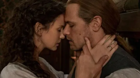 Sam Heughan y Caitriona Balfe