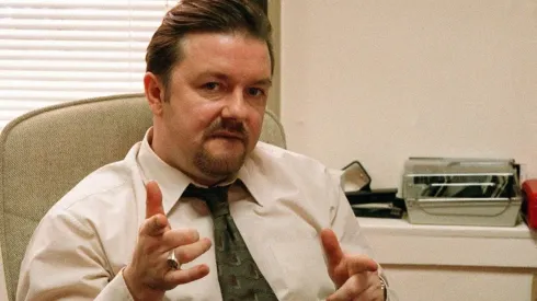 Ricky Gervais protagoniza la versión británica de The Office.