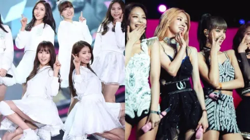Twice y Black Pink, dos de las bandas de k-pop del momento.